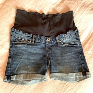 Maternity Jean Shorts